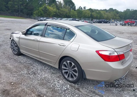 2015 Honda Accord Sport from USA, damaged, VIN 1HGCR2F56FA118365